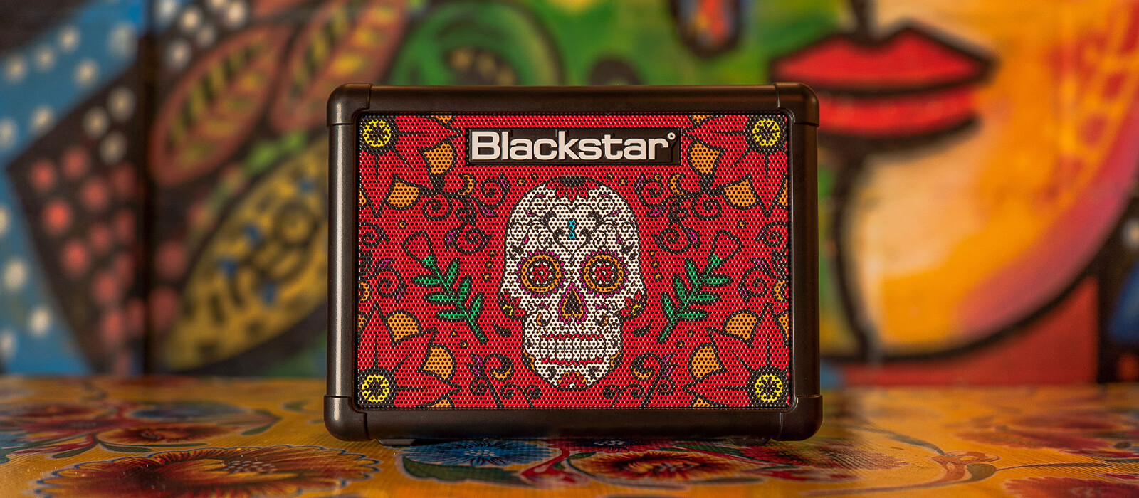 Blackstar 3WミニアンプFLY3 SUGAR SKULL 電源付属 - ギター